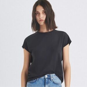 NWT Rag & Bone The Slub Pleated Tee